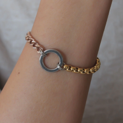 Mey İthalat® Çelik Mix Renk Kadın Bileklik