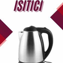 Mey İthalat® Çelik Su Isıtıcı Kettle Dayanıklı Paslanmaz Çelik Uzun Ömürlü