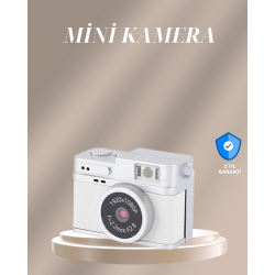 Mey İthalat® Cep Boy Vintage Dijital Kamera LED Destekli Full HD Video