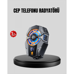 Mey İthalat® Cep Telefonu Radyatörü Yarı İletken Hızlı Soğutma ve Dijital Ekran Kontrollü