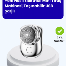 Mey İthalat® Cep Tipi Elektrikli Tıraş Makinesi – Güçlü, Sessiz, Su Geçirmez ve Ultra Taşınabilir