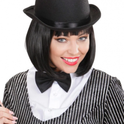 Mey İthalat® Stil Yetişkin Şapkası – Siyah Melon Parti Şapkası