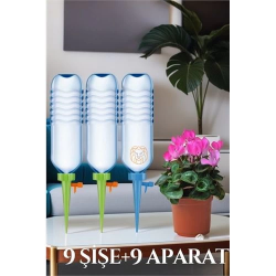 Mey İthalat® Çiçek Damlama Sulama Şişe Aparat 18 li set Seti