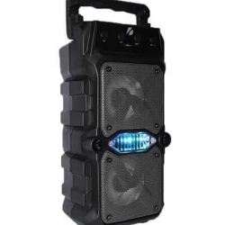 Mey İthalat® Çift Çıkışlı Güçlü Bataryalı Kablosuz Yüksek Ses Kaliteli Bluetooth Hoparlör