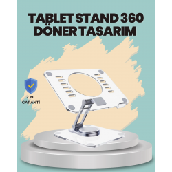 Mey İthalat® Çift Eksenli Ayarlanabilir Tablet Destek Standı