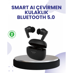 Mey İthalat® Çift Mikrofonlu Kablosuz Kulaklık ANC ENC ve Oyun Modlu