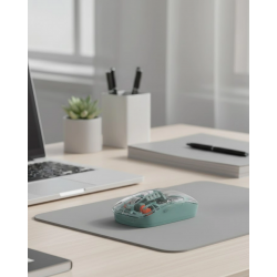 Mey İthalat® Çift Mod Bağlantılı Kablosuz Mouse Bluetooth ve USB Alıcılı