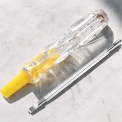 Mey İthalat® Çift Taraflı Elektrik Kontrol Kalemi Şeffaf Tornavida