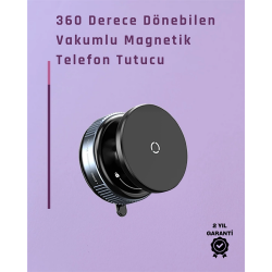 Mey İthalat® Çift Taraflı Vakum Emme Özellikli 4.7+ İnç Telefon Tutucu – Güvenli Sabitleme