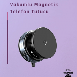 Mey İthalat® Çift Taraflı Vakum Emme Özellikli 4.7+ İnç Telefon Tutucu – Güvenli Sabitleme