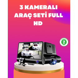 Mey İthalat® Çift ve Üçlü Lens Seçeneği ile Tüm Açılardan Kayıt Yapan Araç Kamerası
