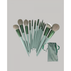 Mey İthalat® Cilt Dostu Profesyonel Makyaj Fırça Seti Pudra ve Fondöten İçin Uygun