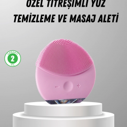 Mey İthalat® Cilt Dostu Silikon Yüz Masaj Aleti – Hafif, Dayanıklı ve Su Geçirmez Tasarım