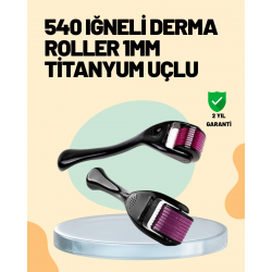 Mey İthalat® Cilt Yenileyici Derma Roller – Mikro İğneli Bakım Aracı
