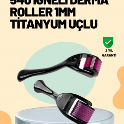 Mey İthalat® Cilt Yenileyici Derma Roller – Mikro İğneli Bakım Aracı