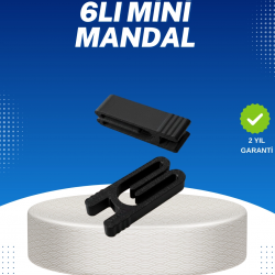 Mey İthalat® Cips Kahve ve Bakliyat İçin Poşet Kapatma Mandalı