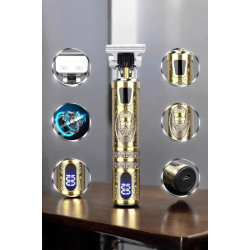 Mey İthalat® Çizik Tıraş Makinesi Şarjlı Paslanmaz Çelik Bıçaklı Uzun Ömürlü