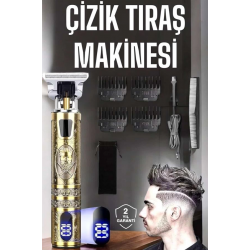 Mey İthalat® Çizik Tıraş Makinesi Şarjlı Paslanmaz Çelik Bıçaklı Uzun Ömürlü