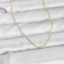 Mey İthalat® CM 14K Gold Renk 60 cm Zincirli Kadın Kolye