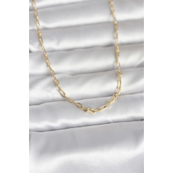 Mey İthalat® CM 14K Gold Renk Ataç Zincir Model 60 cm Kadın Kolye