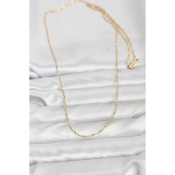 Mey İthalat® CM 14K Gold Renk Burgu Model 60 cm Kadın Kolye