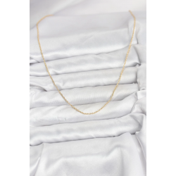 Mey İthalat® CM 14K Gold Renk Burgu Model 60 cm Kadın Kolye