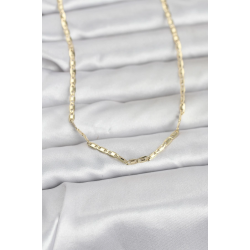 Mey İthalat® CM 14K Gold Renk Gemici Zincir Model 60 cm Kadın Kolye