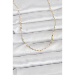 Mey İthalat® CM 14K Gold Renk Gemici Zincir Model 60 cm Kadın Kolye