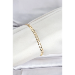 Mey İthalat® CM 14K Gold Renk Halka Zincir Model Kadın Bileklik