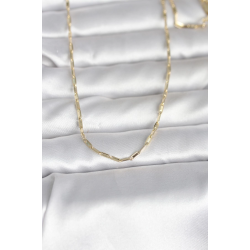 Mey İthalat® CM 14K Gold Renk İnce Ataç Zincir Model 60 cm Kadın Kolye