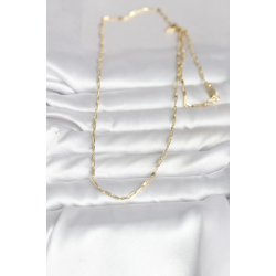 Mey İthalat® CM 14K Gold Renk İnce Ataç Zincir Model 60 cm Kadın Kolye