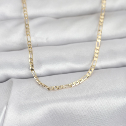 Mey İthalat® CM 14K Gold Renk İnce Kuşgözü Zincir Model 60 cm Kadın Kolye