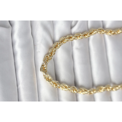 Mey İthalat® CM 14K Gold Renk Kalın Burgu Zincirli Model 60 cm Kadın Kolye