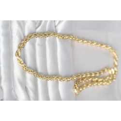 Mey İthalat® CM 14K Gold Renk Kalın Burgu Zincirli Model 60 cm Kadın Kolye