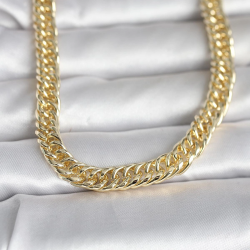 Mey İthalat® CM 14K Gold Renk Kalın Zincir Model 60 cm Kadın Kolye