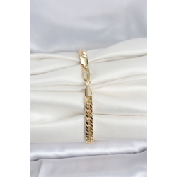 Mey İthalat® CM 14K Gold Renk Kalın Zincir Model Kadın Bileklik