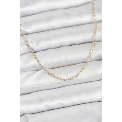 Mey İthalat® CM 14K Gold Renk Kalp Zincirli Kadın Kolye
