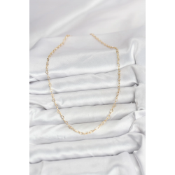 Mey İthalat® CM 14K Gold Renk Kalp Zincirli Kadın Kolye
