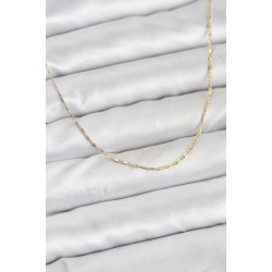 Mey İthalat® CM 14K Gold Renk Kesme Model 60 cm Kadın Kolye