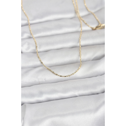 Mey İthalat® CM 14K Gold Renk Parçalı Topçuk Model 60 cm Kadın Kolye