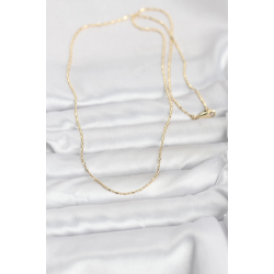 Mey İthalat® CM 14K Gold Renk Parçalı Topçuk Model 60 cm Kadın Kolye