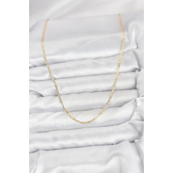 Mey İthalat® CM 14K Gold Renk Pirinç Lazer Model 60 cm Kadın Kolye