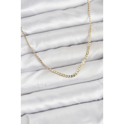 Mey İthalat® CM 14K Gold Renk Pirinç Zincir Model Kadın Kolye