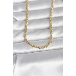 Mey İthalat® CM 14K Gold Renk Zincir Model 60 cm Kadın Kolye
