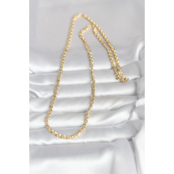 Mey İthalat® CM 14K Gold Renk Zincir Model 60 cm Kadın Kolye