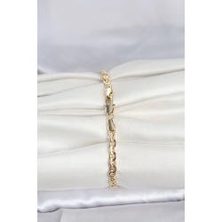 Mey İthalat® CM 14K Gold Renk Zincir Model Kadın Bileklik