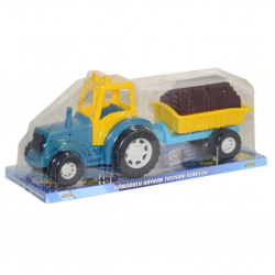 Mey İthalat® CN2037-2039CN  Vakumlu Traktör Taşıyıcı 33 cm -Halitcan Oyuncak