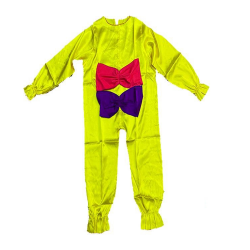 Mey İthalat® Çocuk Boy Saten Palyaço Kostümü