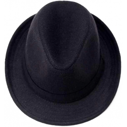 Mey İthalat® Çocuk Boy Siyah Kumaş Fötr Şapka Gösteri Şapkası Michael Jackson Şapkası 54 No