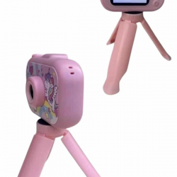 Mey İthalat® Çocuk Için Eğitici Video Kamera Ayaklı Mini Fotoğraf Makinesi